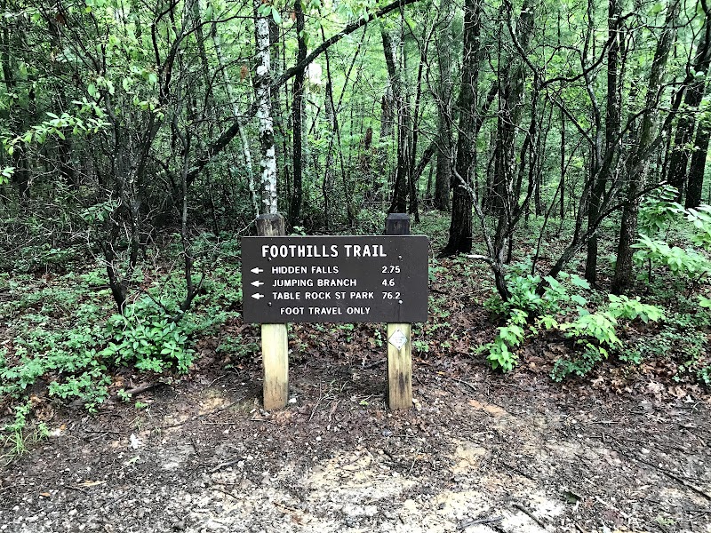Waterfall Wonder: Hidden Falls, South Carolina - Hidden Falls