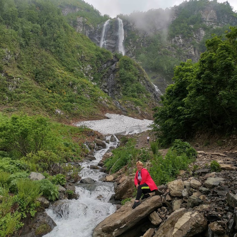 Majestic Waters: Polikarya Waterfall - Waterfall Polikarya