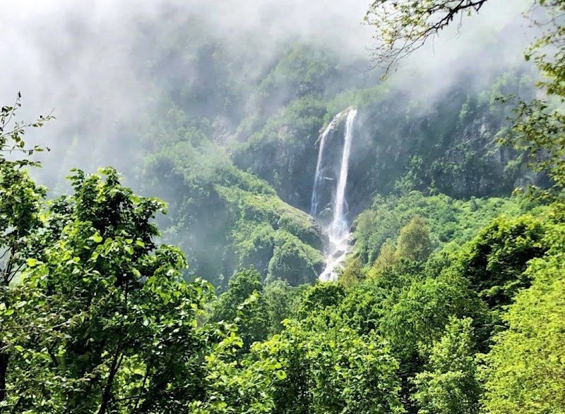 Majestic Waters: Polikarya Waterfall - Waterfall Polikarya