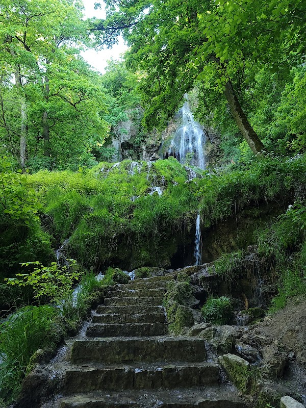 Charming Cascade: Urach Waterfall - Urach Waterfall