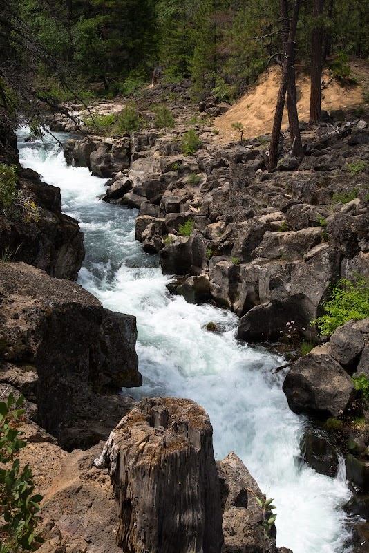 Discover the Majestic McCloud River Falls outdoor detail