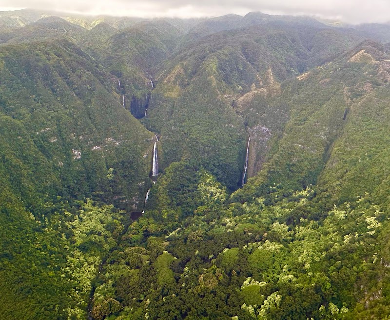 Waterfall Wonder: Moa'ula Falls, Moloka‘i - Moa'ula Falls