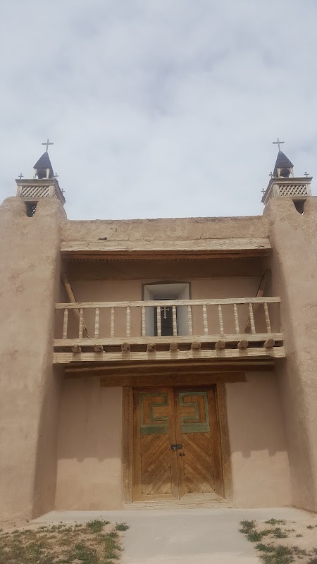 Historic Trampas Mission in New Mexico - Trampas