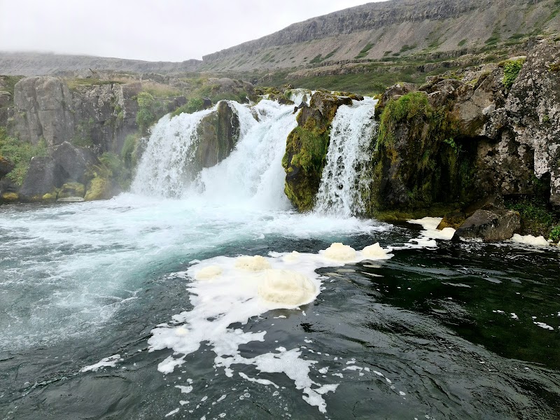 Waterfalls at Hrísvaðsfoss - Hrísvaðsfoss