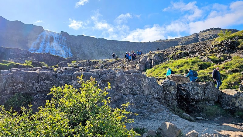 Waterfalls at Hrísvaðsfoss - Hrísvaðsfoss