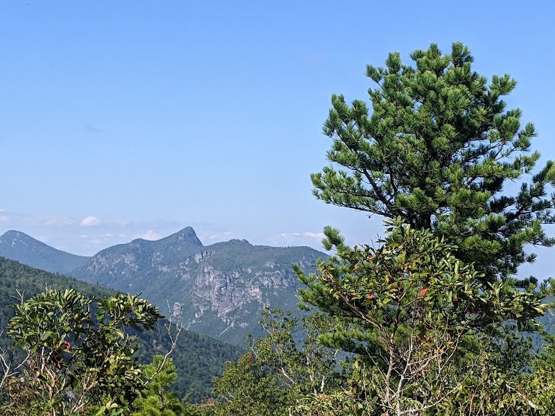 Panoramic Escapes: Pinnacle Trailhead, Nebo, NC - Pinnacle Trailhead and Parking