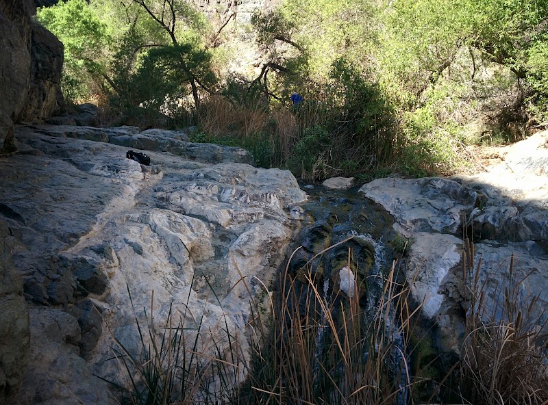 Darwin Falls: A Desert Oasis surrounding landscape