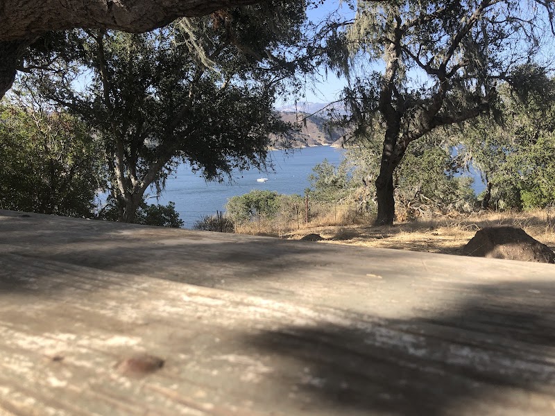 Tranquil Waters at Lake Cachuma surrounding landscape