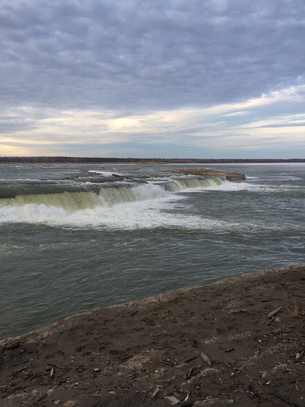 Rushing Waters of Vermilion Falls - Vermilion Falls