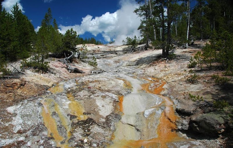 Geyser Grandeur: Steamboat in Yellowstone - Steamboat Geyser