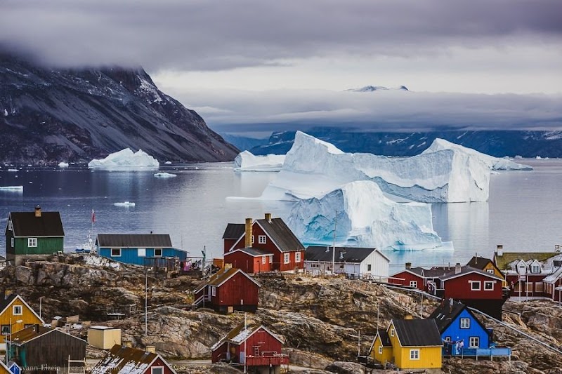 Colorful Charm in Greenland's Port Town - Greenland