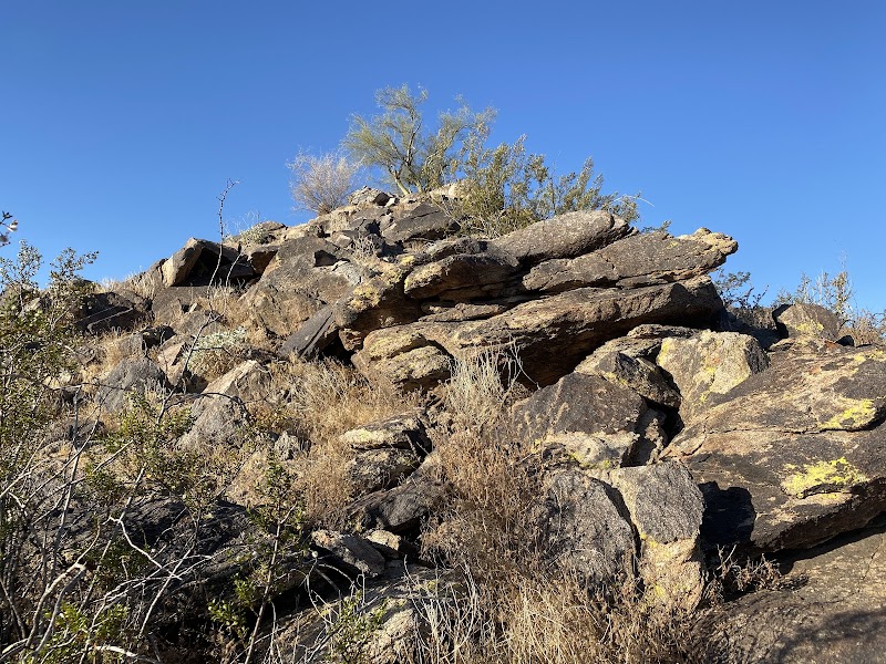 Exploring South Mountains, Arizona outdoor detail