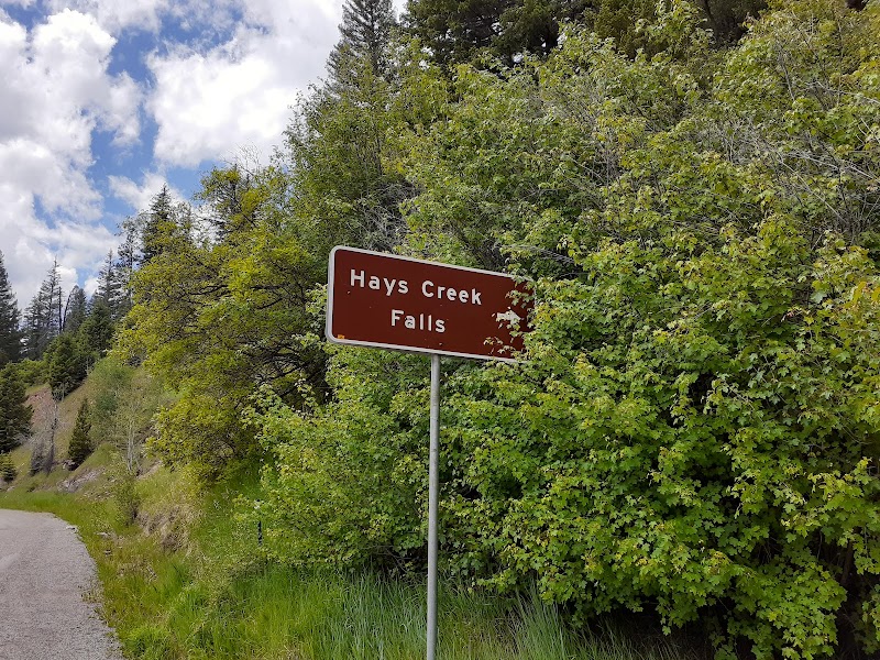 Waterfall Wonders: Hayes Creek Falls, Colorado surrounding landscape