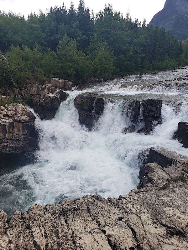 Majestic Falls at Swiftcurrent - Swiftcurrent Falls