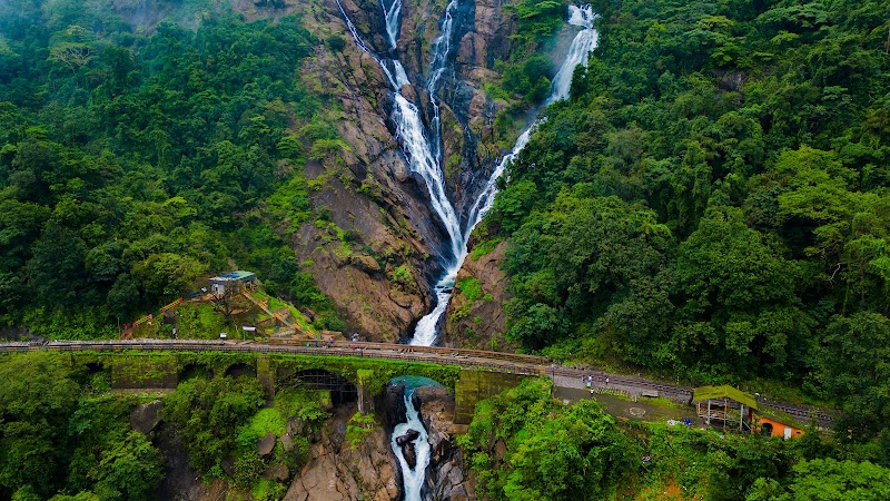Waterfall Wonder of Goa: Dudhsagar Falls - Dudhsagar Falls