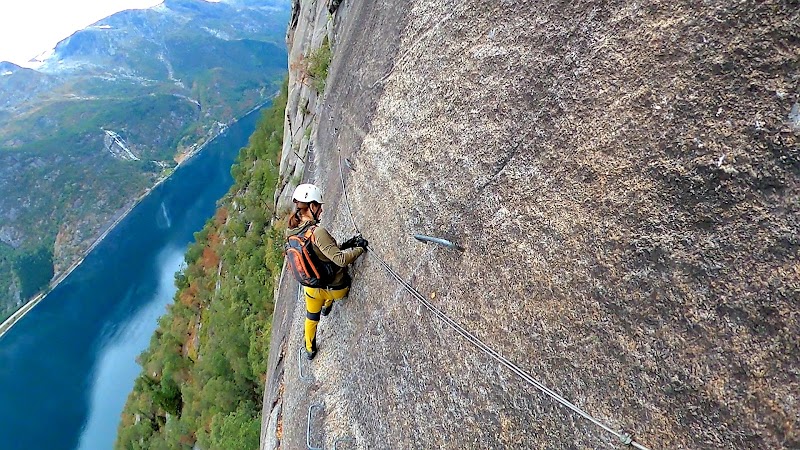 Scaling New Heights at Tyssedal Via Ferrata - Tyssedal Via Ferrata