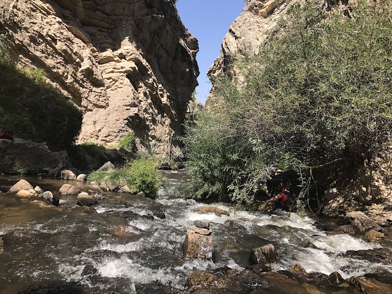 Nambe Falls: The Enchanting Wonder of New Mexico surrounding landscape