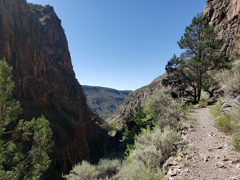 Discover the Serenity of Upper Frijoles Falls - Upper Frijoles Falls