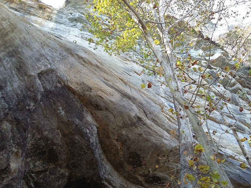 Natural Wonder: Rockhouse the Creelsboro Natural Arch surrounding landscape