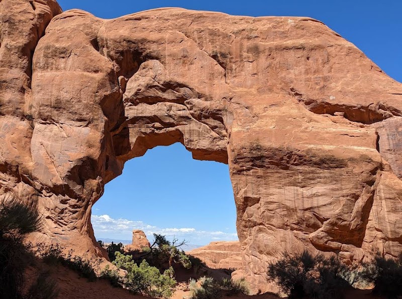 Wonders of the Desert: Landscape Arch outdoor detail