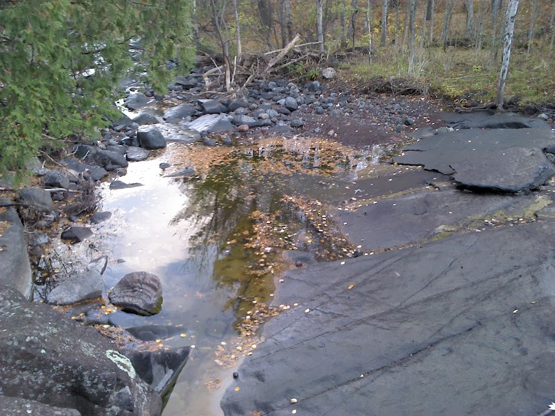 Hiking Adventure on Superior Hiking Trail surrounding landscape