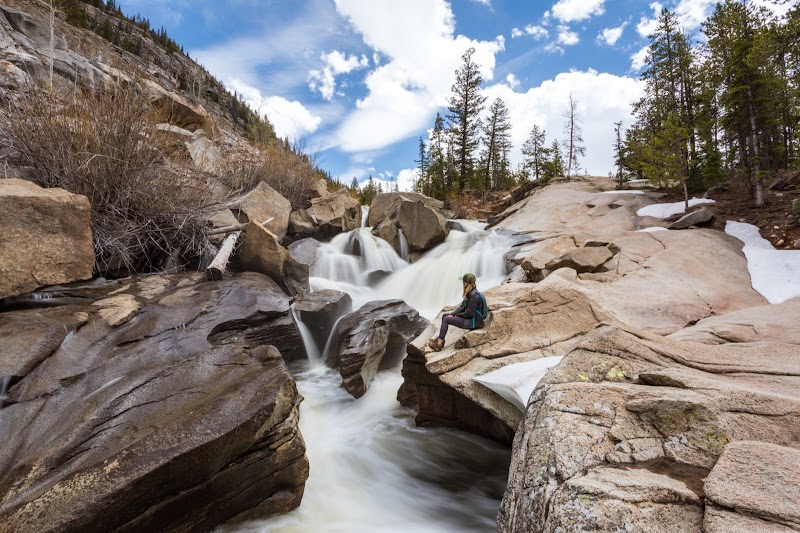 Rushing Waters of Roaring Fork River outdoor detail