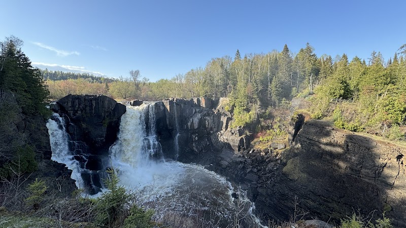 Waterfall Wonder: High Falls Overlook - High Falls Overlook