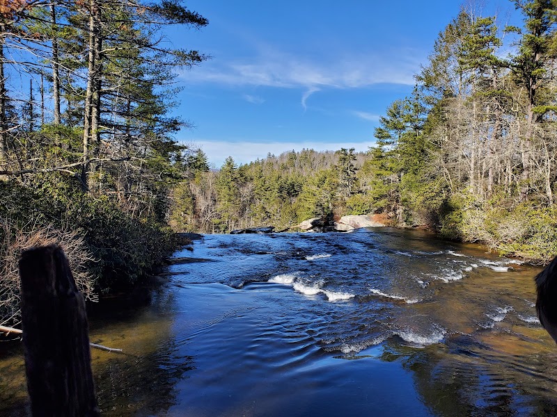 Majestic Waterfall Escape at High Falls surrounding landscape