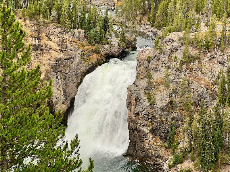 Magnificent Views: Upper Falls of the Yellowstone - Upper Falls View