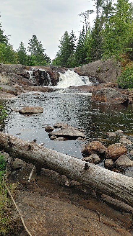 Waterfall Wonder at High Falls surrounding landscape