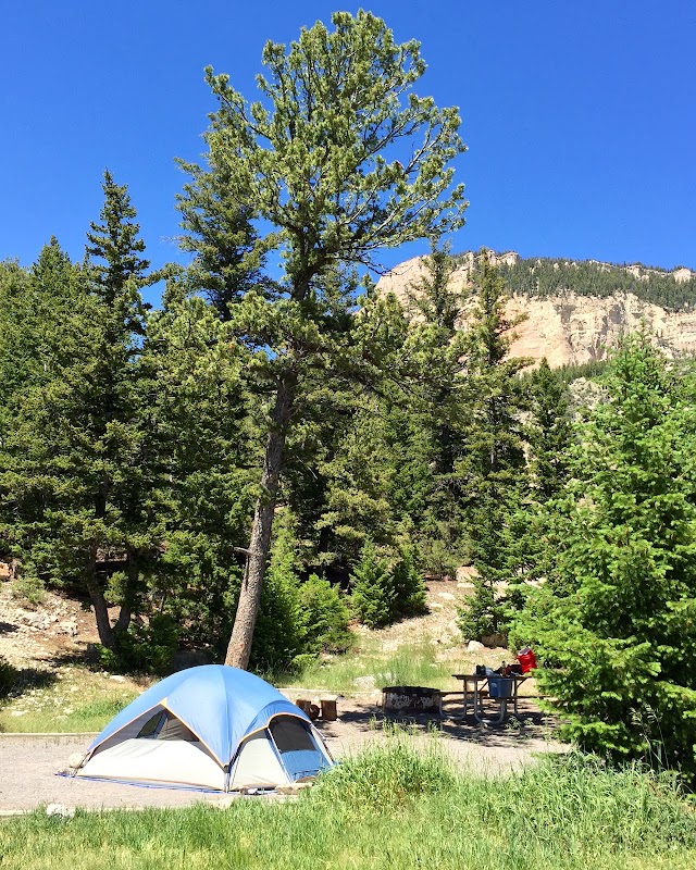 Five Springs Falls Campground: Nature's Retreat in Wyoming outdoor detail