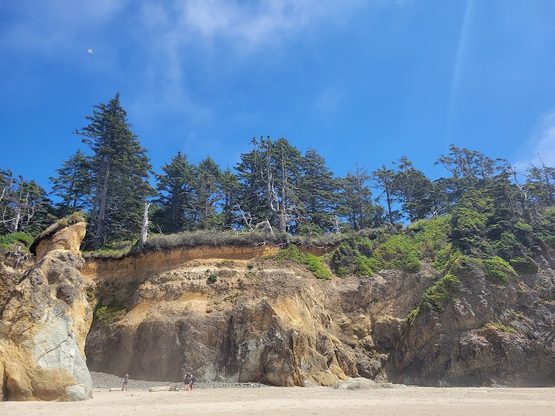 Natural Wonders of Hug Point Falls surrounding landscape