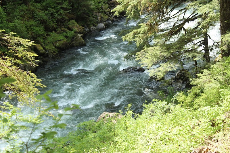 Waterfall Wonder: Boulder Falls, Washington - Boulder Falls