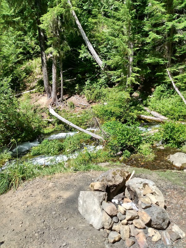 Cascades of Wonder at Big Spring Creek Falls surrounding landscape