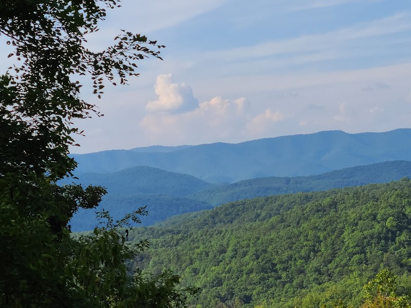 Chasing Waterfalls: Falling Spring Falls surrounding landscape