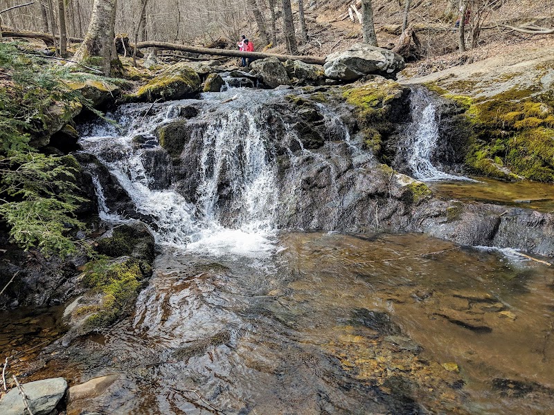 Captivating Waterfall: Dark Hollow Falls, Shenandoah outdoor detail