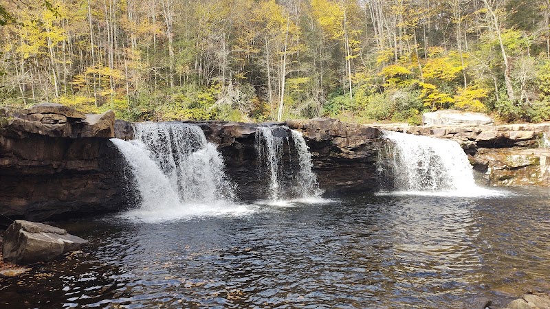 Captivating Cascades of High Falls outdoor detail