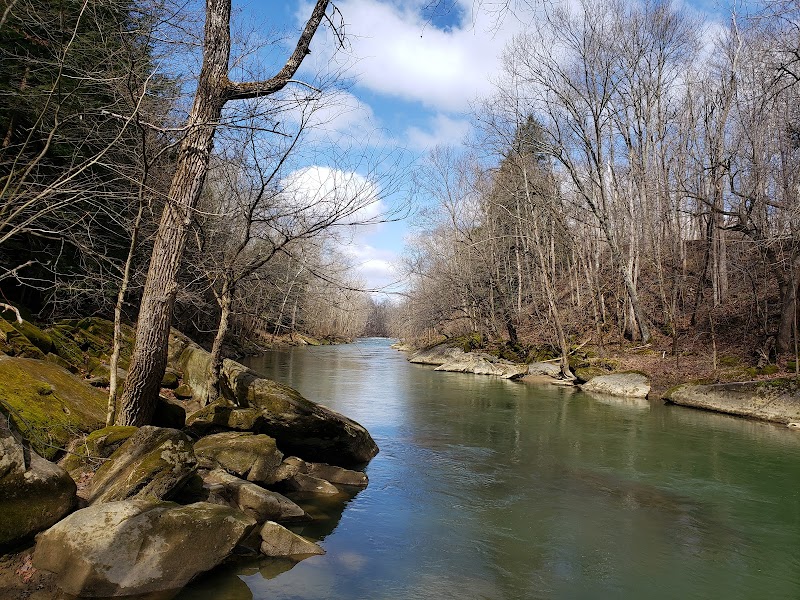 Waterfalls & Serenity at Honey Run Park outdoor detail