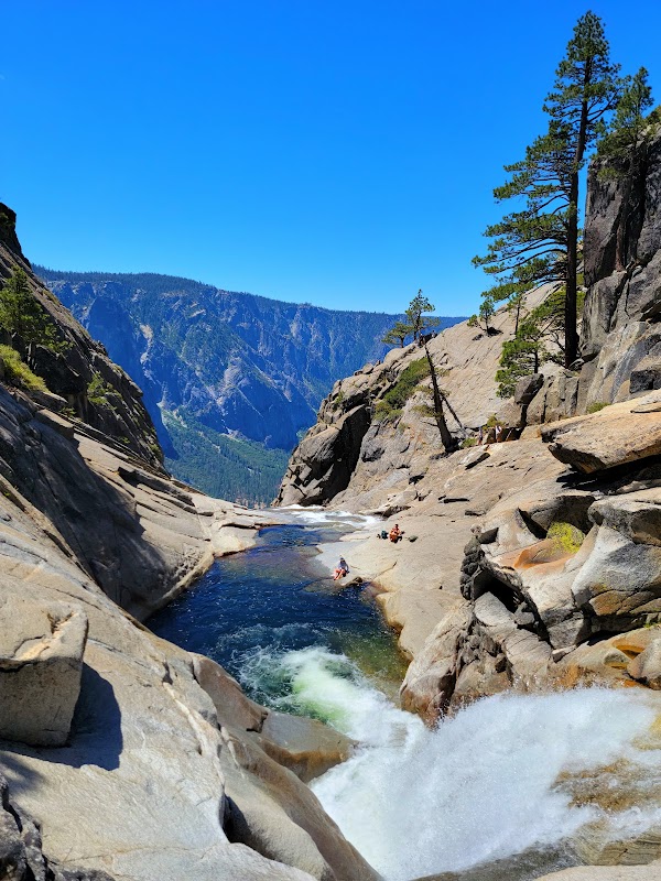 Majestic Views at Upper Yosemite Fall - Upper Yosemite Fall