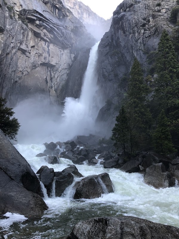 Cascading Beauty: Lower Yosemite Fall - Lower Yosemite Fall