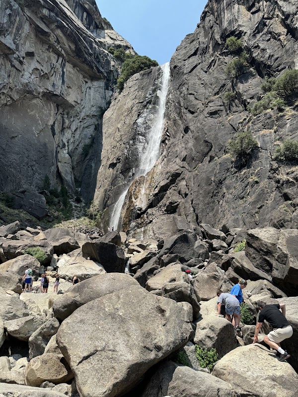Cascading Beauty: Lower Yosemite Fall - Lower Yosemite Fall
