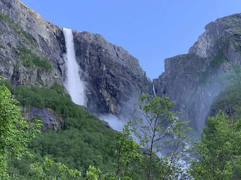 Majestic Falls of Skytjefossen - Skytjefossen