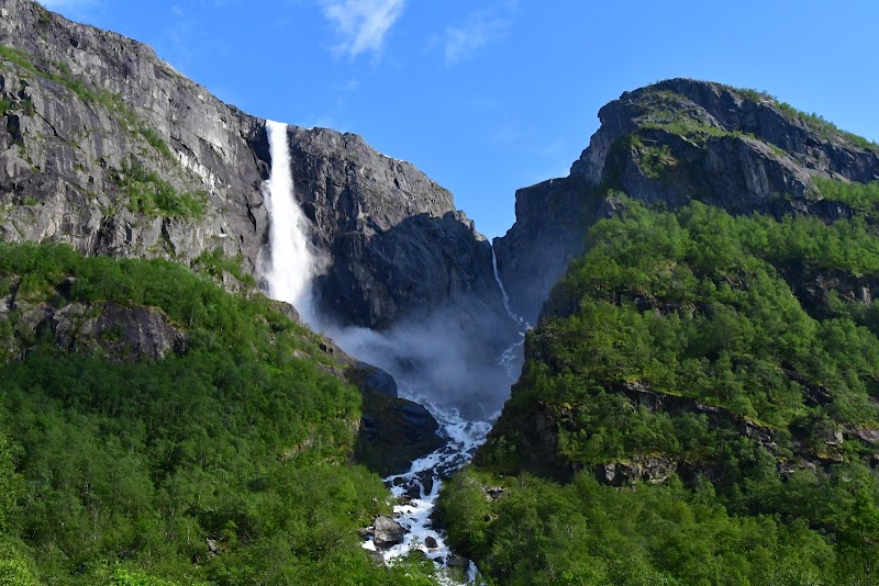 Majestic Falls of Skytjefossen - Skytjefossen