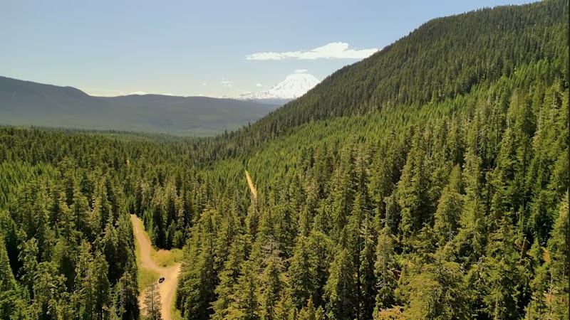 Waterfalls of Walupt Creek: A Hidden Gem in Washington's Wilderness surrounding landscape