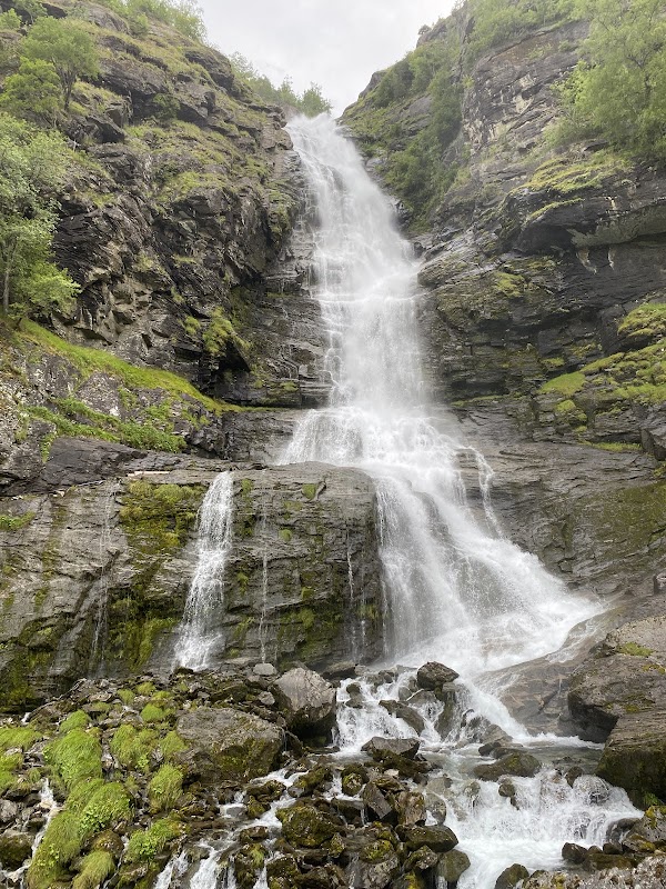 Turlifossen Waterfall: Nature's Majestic Cascade in Aurland - Turlifossen