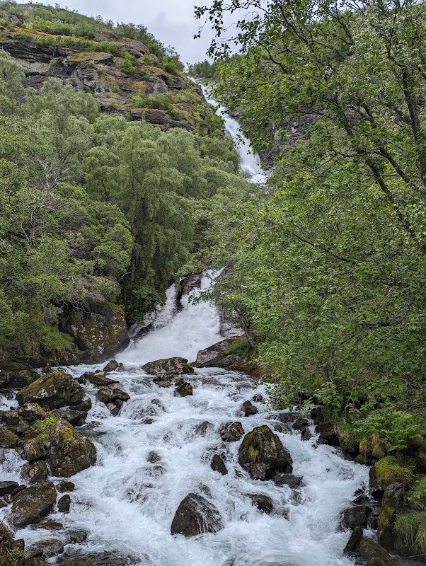 Turlifossen Waterfall: Nature's Majestic Cascade in Aurland - Turlifossen