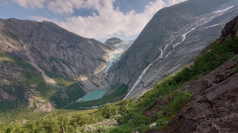 Majestic Glacial Retreats at Tjøtaelva - Tjøtaelva