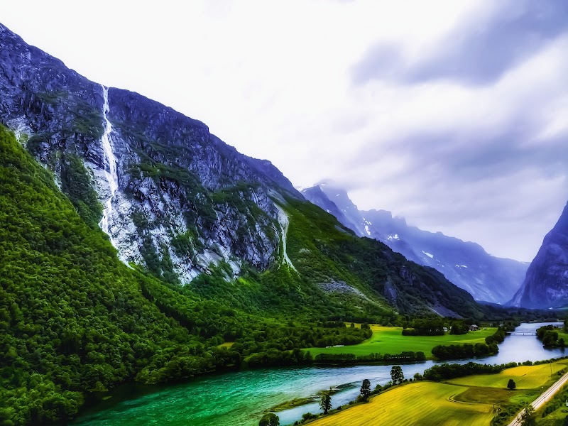 ## Discover the Natural Beauty of Ølmåafossen