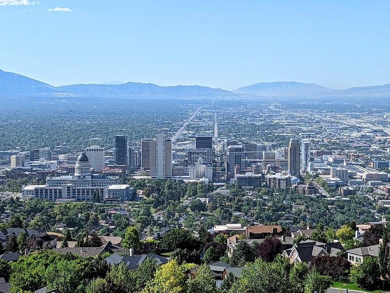 Panoramic Views from Ensign Peak - Ensign Peak