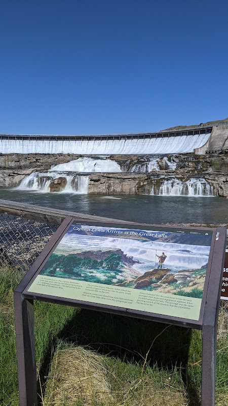 Majestic Waters of Big Falls, Montana surrounding landscape